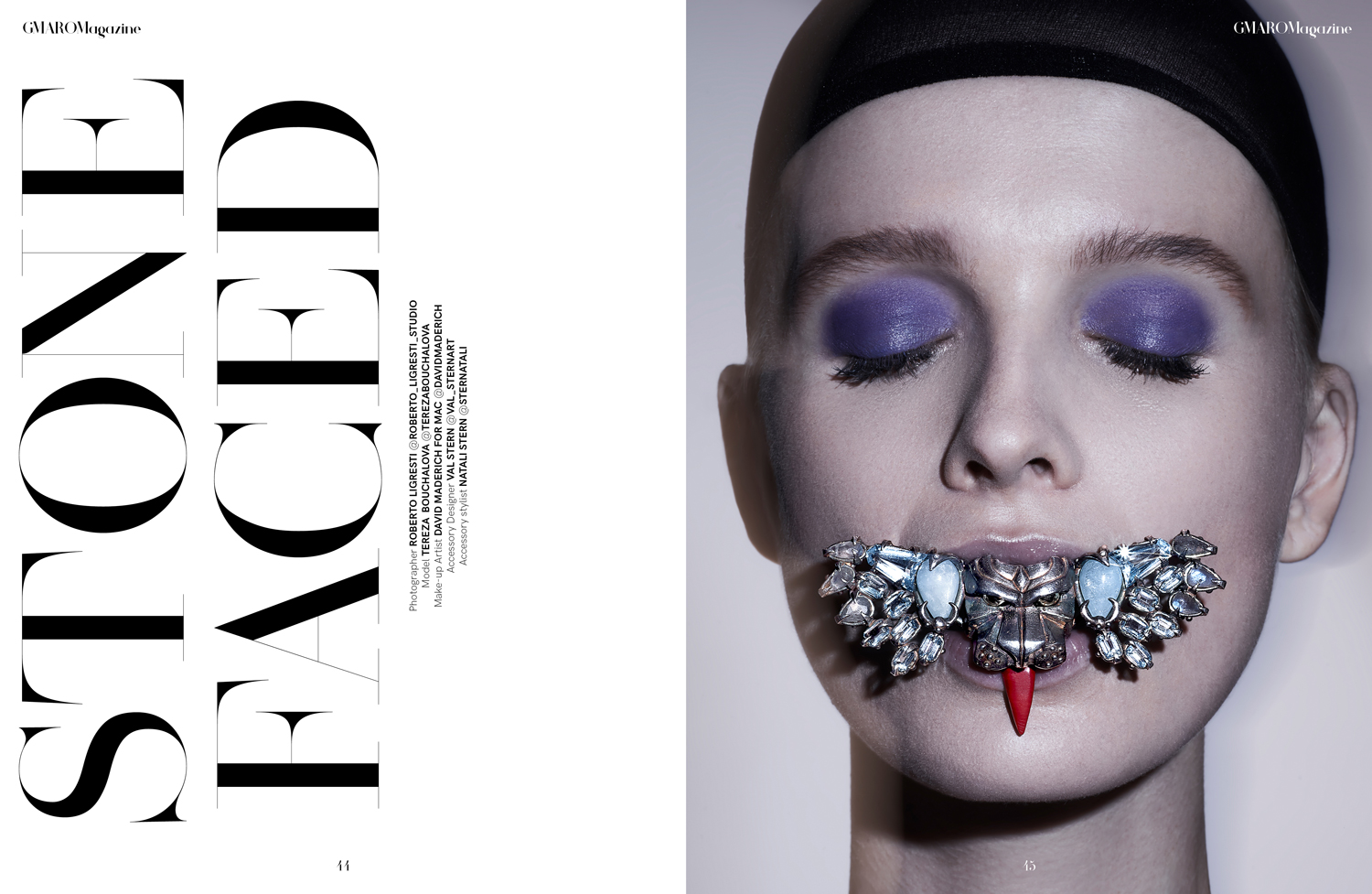 Retouch by Lucia Arin Pintos. Photo by Roberto Ligresti